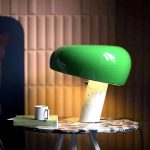 lampe champignon moderne