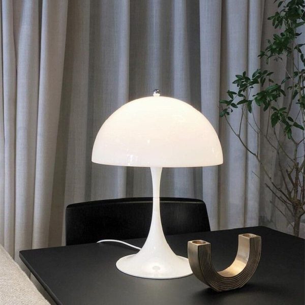 lampe de chevet moderne en forme de champignon