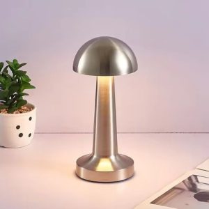 lampe de chevet rétro champignon