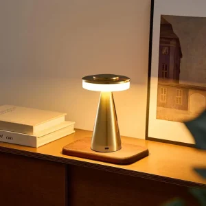 Lampe champignon rétro à capteur tactile