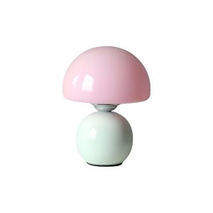 Lampe champignon design scandinave en verre