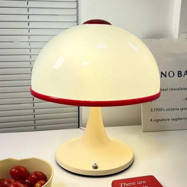 lampe champignon style vintage