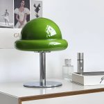 lampe de chambre Bauhaus en verre