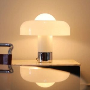 lampe de chevet champignon design