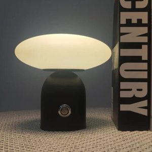 lampe de chevet champignon tactile rechargeable
