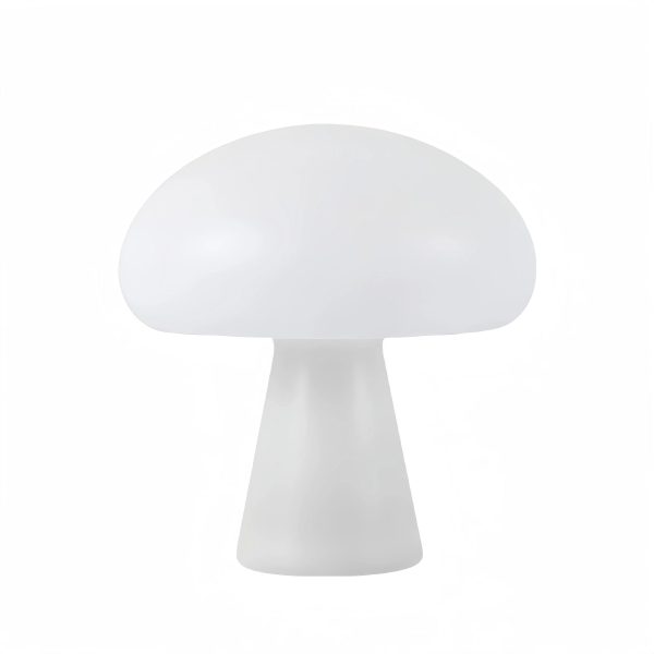 lampe de table champignon blanc Nordic Cream