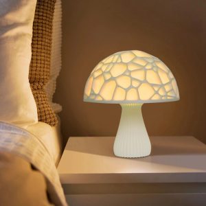 lampe veilleuse led en forme de champignon
